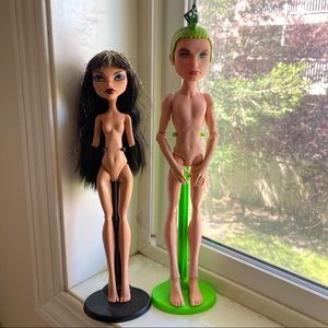 Monster High Cleo and Deuce 2-Pack (2010) (OOAK?)